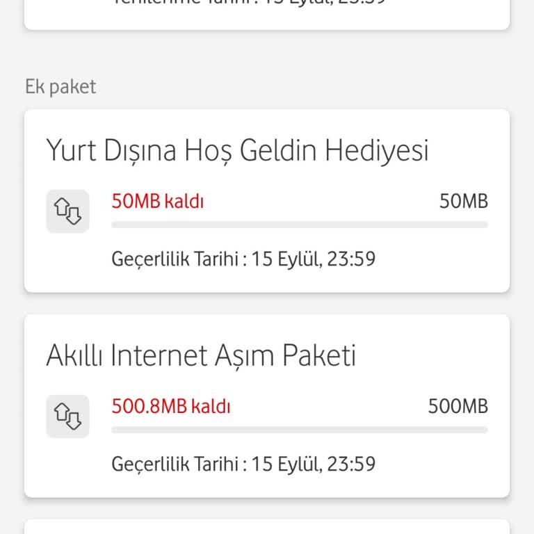 Vodafone'dan Onaysız Aşım Paketi ve Yüksek Ücret Şoku