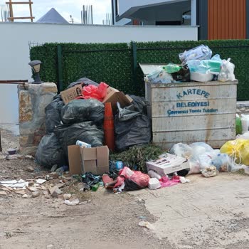 Kartepe Belediyesi Kartepe Sarımeşe'de Çöp Toplama Sorunları