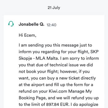 Kiwi.com Failed to Book Our Connecting Flight and Left Us Stranded for a Week