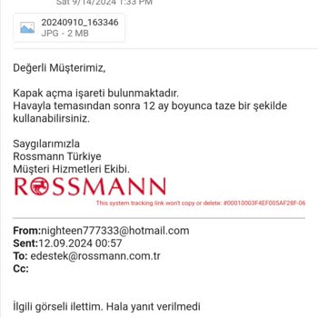 Rossmann SKT Olmayan Ürün Satıyor