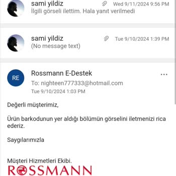 Rossmann SKT Olmayan Ürün Satıyor
