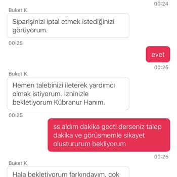 Yemeksepeti İptal Etmediğiniz Sipariş