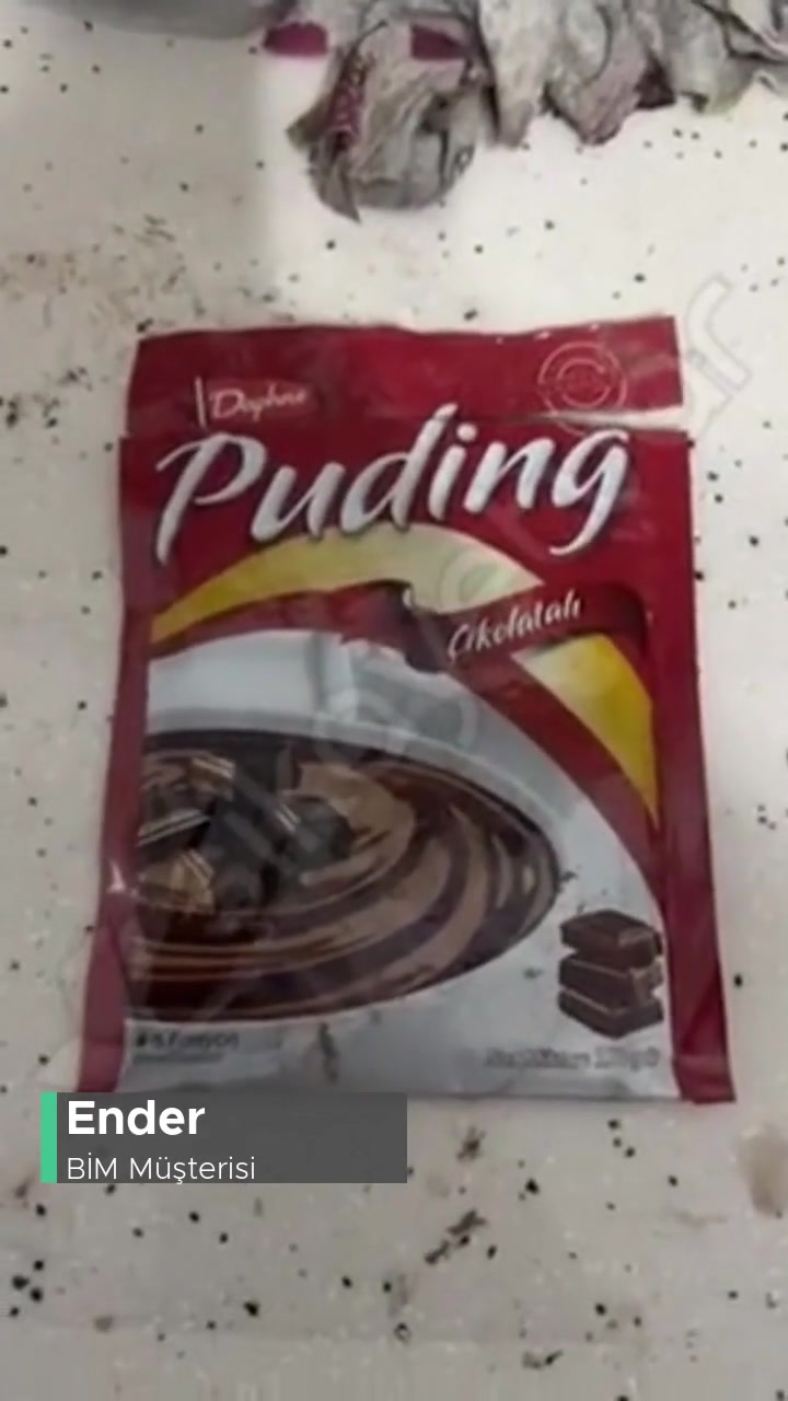 BİM Puding İçinden Cam Çıktı! videonun kapak resmi