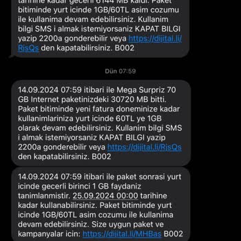 Haksız İnternet Kullanım Bildirimi ve Çözüm Eksikliği