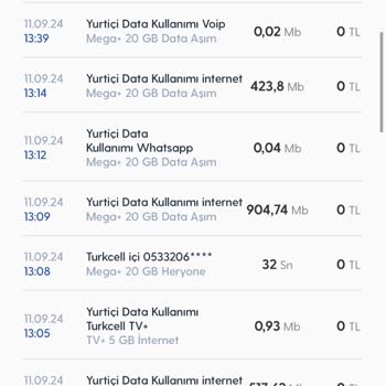 Turkcell İnternet Kullanımı Ve Fatura Sorunu