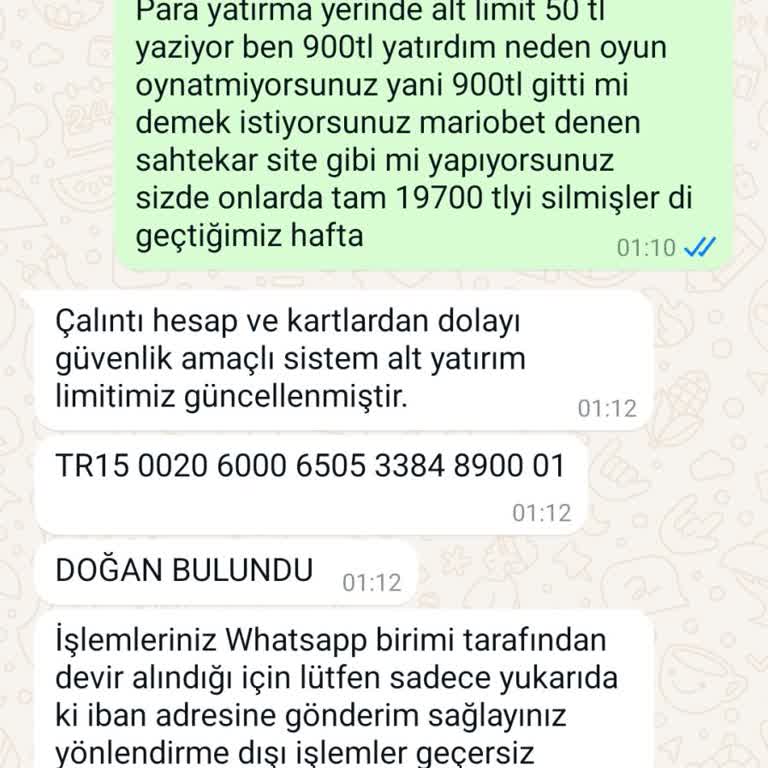 Jojobet Sitesinde Yatırım Limiti Sorunu Ve Para İadesi Problemi