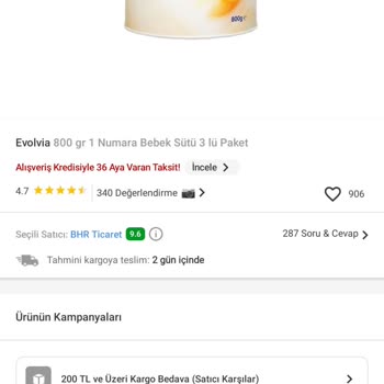 Evolvia Nutripro Plus 1 Mama Temin Edilemiyor Ve Fiyatlar Fahiş