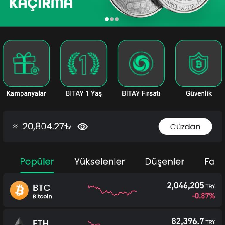 Bitay Hesabımdan Para Çekimi Yapamıyorum