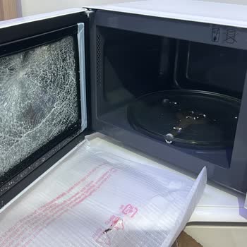 Mi Campana y Microondas Bosch Llegaron con Vidrio Roto