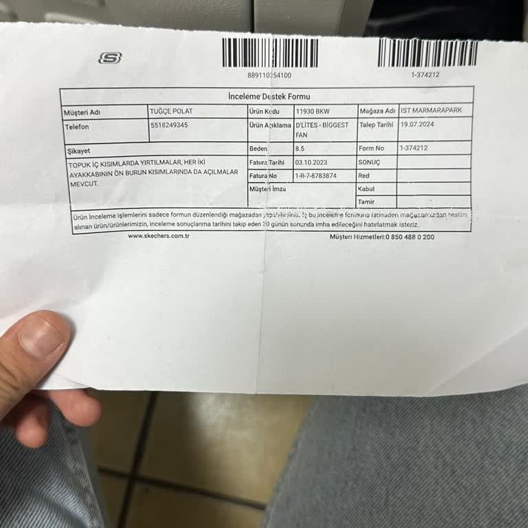 Mis zapatos Skechers se rompieron en solo 9 meses