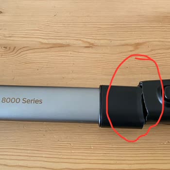 Problema con el plástico del Philips XC8049 Aspiradora
