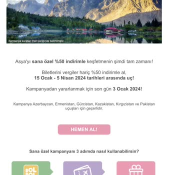 Pegasus Airlines: Campaña para Vuelo Inexistente