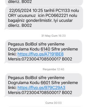 Pegasus Airlines: Problema con el Boleto de Regalo