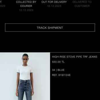 Zara: Recibí Jeans Rotos y Deformados