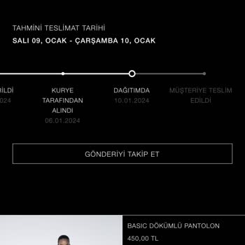 Pedido de Zara no entregado en 3 días