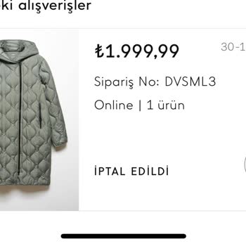 Mango canceló el producto que compré por falta de stock