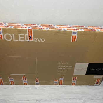 Mi LG OLED65CS3VA de Teknosa llegó con un gran rasguño