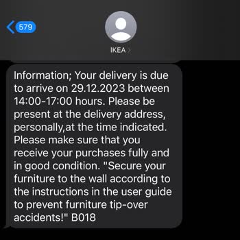 Problemas de envío y stock con la estantería IKEA BILLY con cubiertas OXBERG