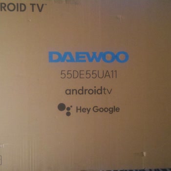 Servicio al Cliente Deficiente y TV Daewoo 55de55ua11 Dañado