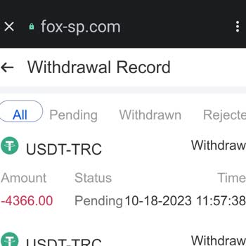 Binance Global y Fox-SP: Problema de Retiro de Fondos