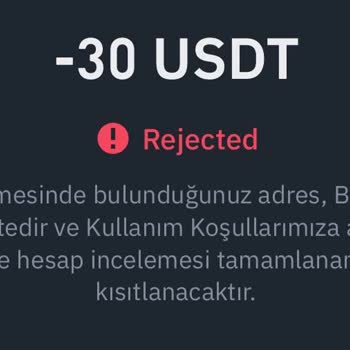 Binance cuenta en revisión por retiro duplicado