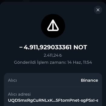 Binance: Problema al transferir Not Coins desde Ton Keeper
