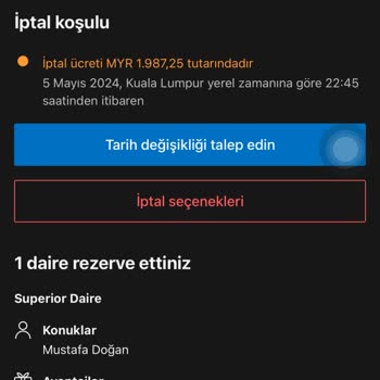 Cobro excesivo por reserva en Booking.com para Kuala Lumpur Arte+ Jampang