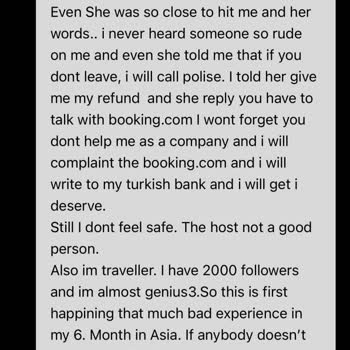 Booking.com no me reembolsó tras ser expulsada del hotel