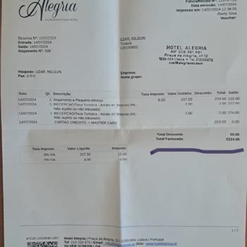 Problema con el servicio de alojamiento de Booking.com en Lisboa