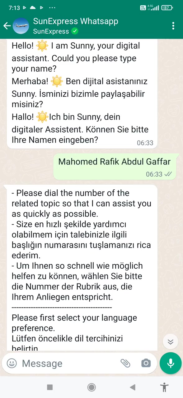 SunExpress Airlines - Asistencia en Silla de Ruedas No Proporcionada Portada de vídeo