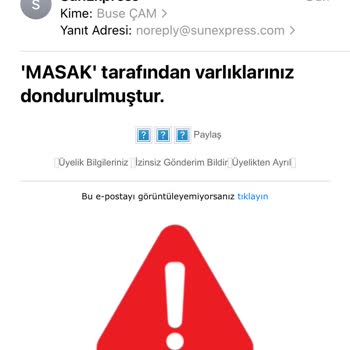 Correos sospechosos de SunExpress sobre mi cuenta de Binance - ¿Es una estafa?