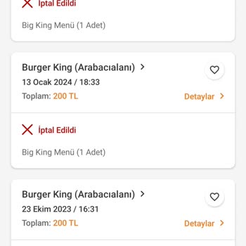 Mi pedido de Burger King devuelto dos veces