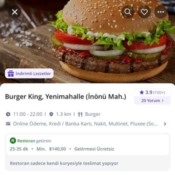Burger King Retraso en Entrega y Problema de Reembolso