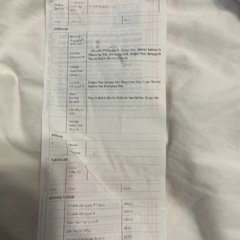 Burger King sándwich de pollo con moho y pedido incompleto