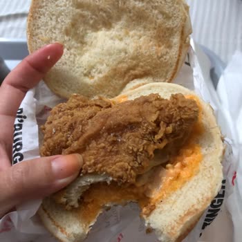 Pedido de KFC con Hamburguesas Sin Sabor ni Condimento