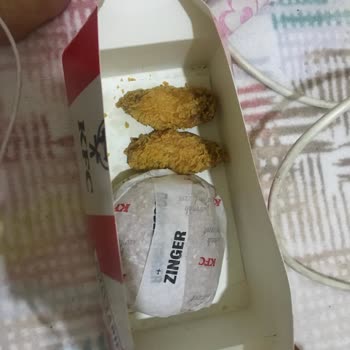 KFC Pedido Incompleto y Hamburguesa Seca