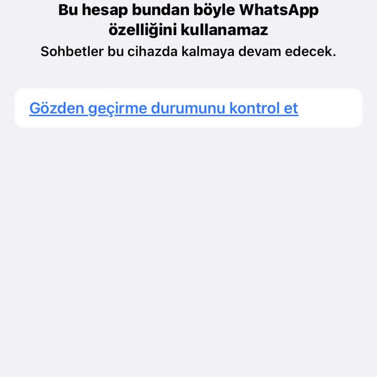 WhatsApp: Problema de Acceso por Alerta de Spam