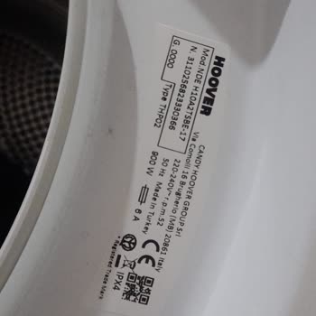Problema de garantía con la secadora Hoover