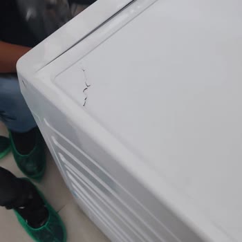 Mi secadora Hoover llegó dañada