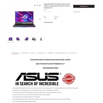 Asus Rog Strix con solo 3 meses de garantía, sin soporte