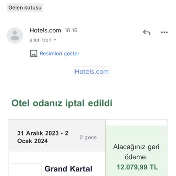Reserva cancelada en Hotels.com sin alternativa