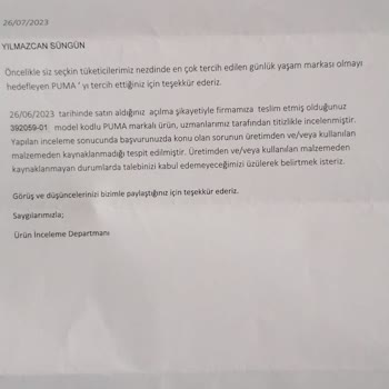 Puma Zapatos se Deforman Después de Dos Usos