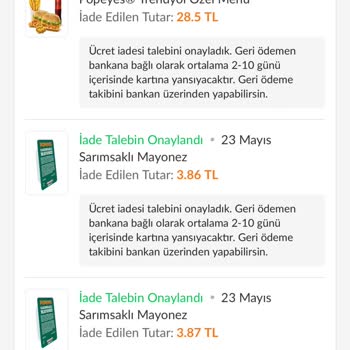 Popeyes Antalya: Artículos Faltantes y Comida Quemada