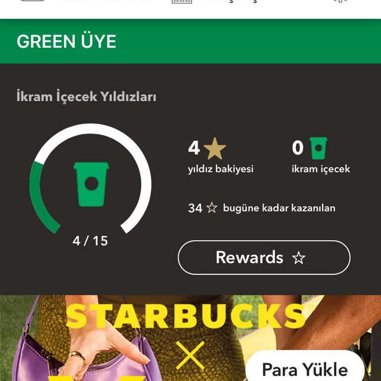 Problema con bebida gratis en app de Starbucks
