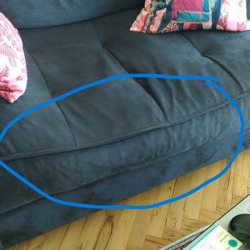 Vivense Sofá con Desgarros en 10 Días de Uso