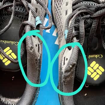 Columbia Zapatos Desgaste Prematuro y Respuesta Despectiva
