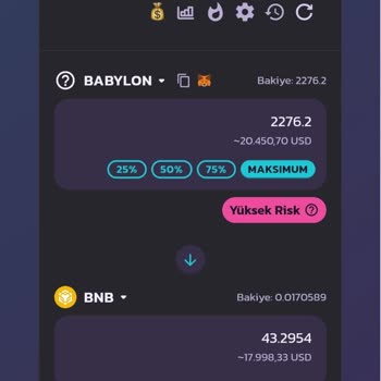 No puedo vender Babylon Coin comprado en Binance con Pancakeswap