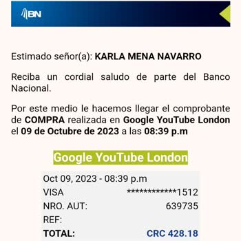Cobros no autorizados y suscripción no deseada de YouTube