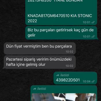 Diferencia en el Costo de Piezas de Repuesto del Automóvil Kia