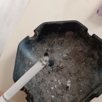 Piezas de madera en cigarrillos Parliament cortos y largos